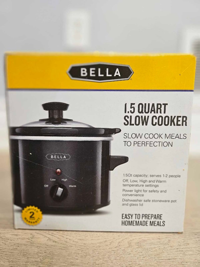 Bella 1.5 Qt Slow Cooker - photo 3