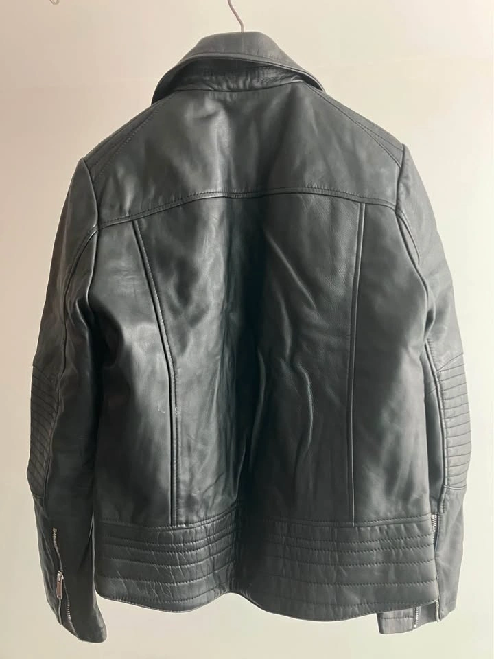 Karl Lagerfeld men’s leather jacket size M - photo 3