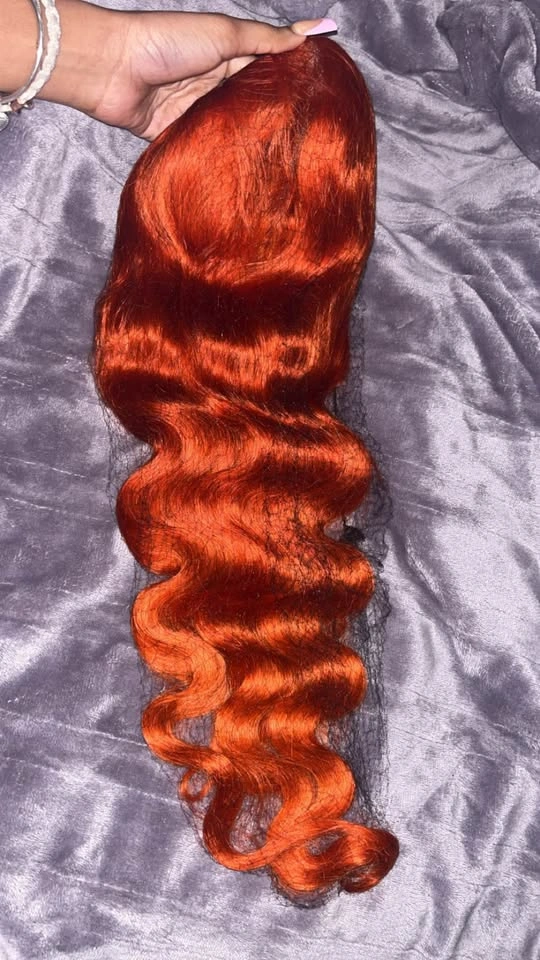 30 Inch Ginger Wig Human Hair - photo 3