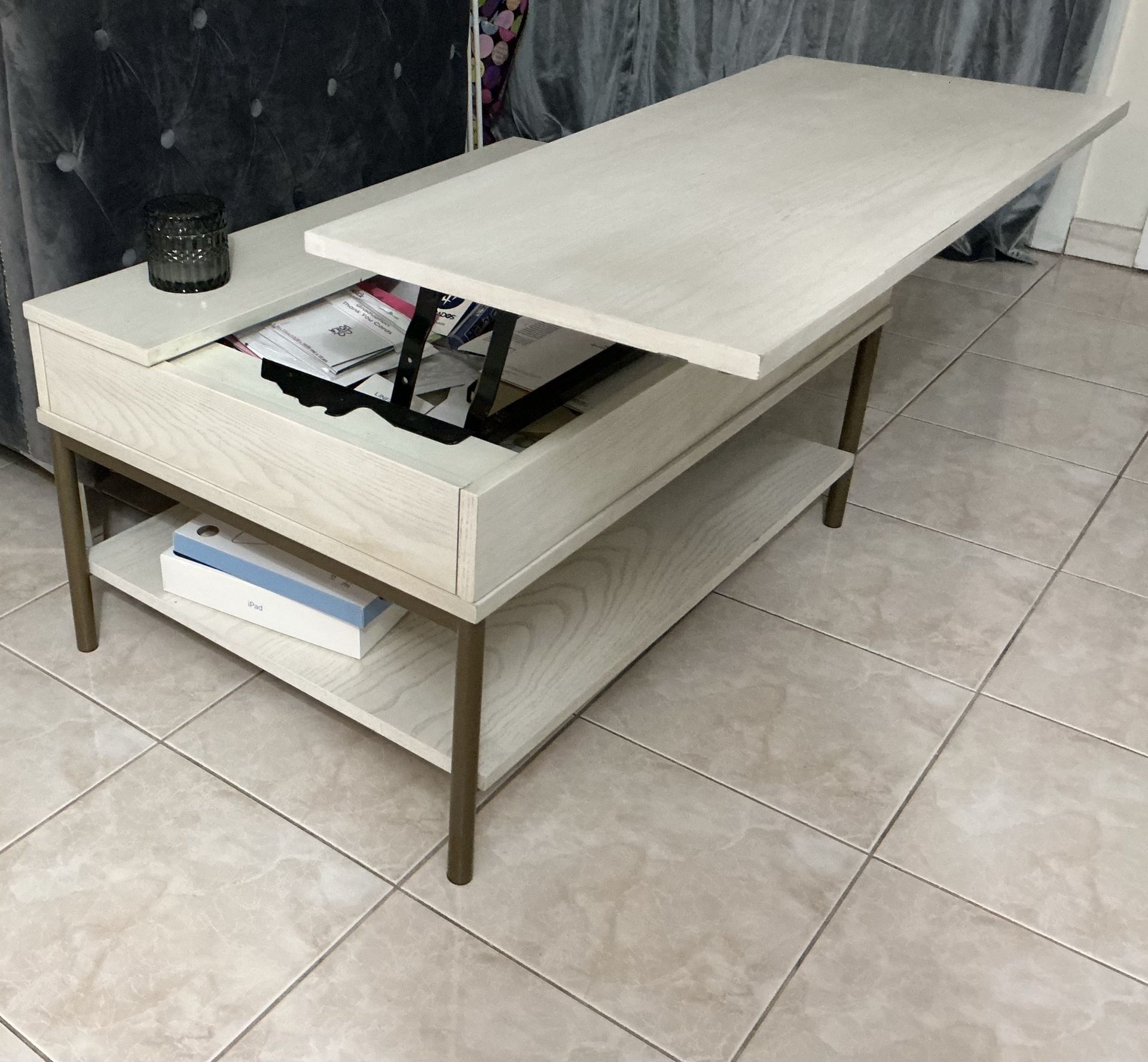 Coffee table with lift top - photo 2