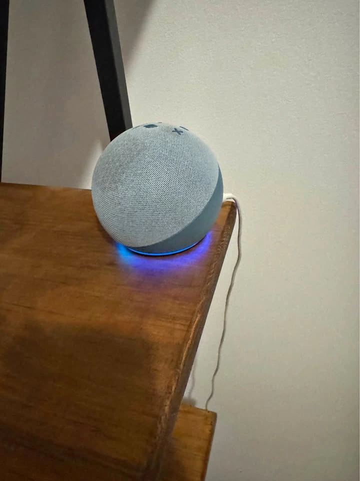3 x Amazon Echo Dot 4th Gen Light Blue/Grey