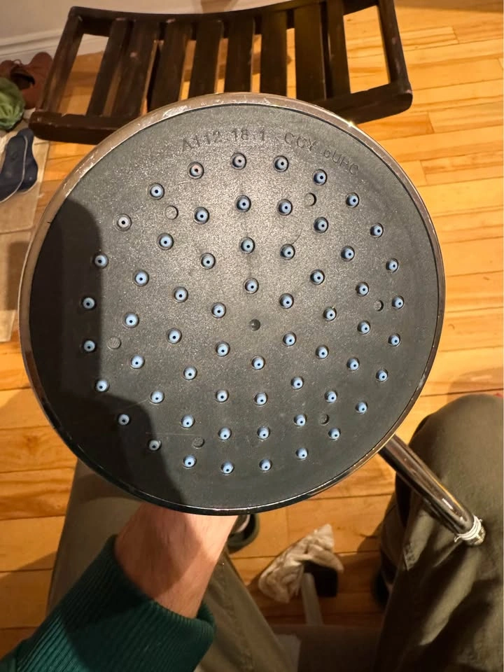 Chrome Rain Shower Head - photo 2