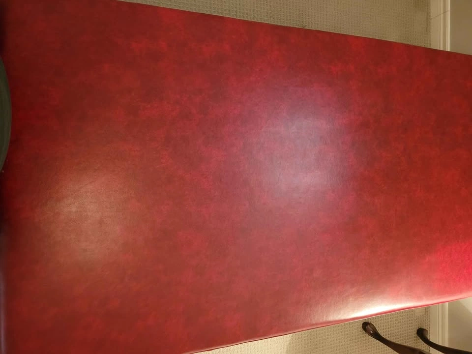 Strong steel bench with thick foam top and covered with vinyl. - photo 5