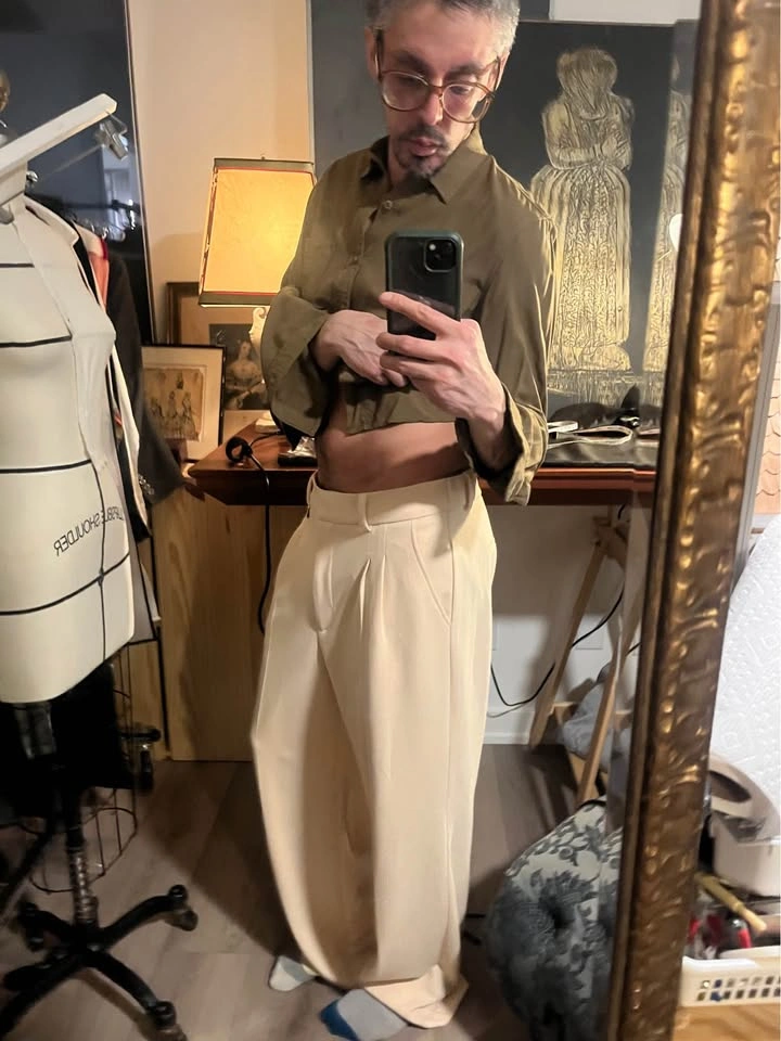 Deadstock Mexx Jersey Trousers - Women's/Unisex - photo 3