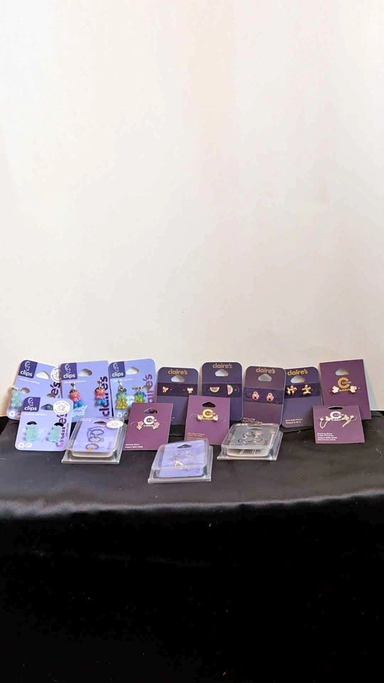 Claire's Jewelry Clearout- Clip Ones, 18k Gold Plated, and More!