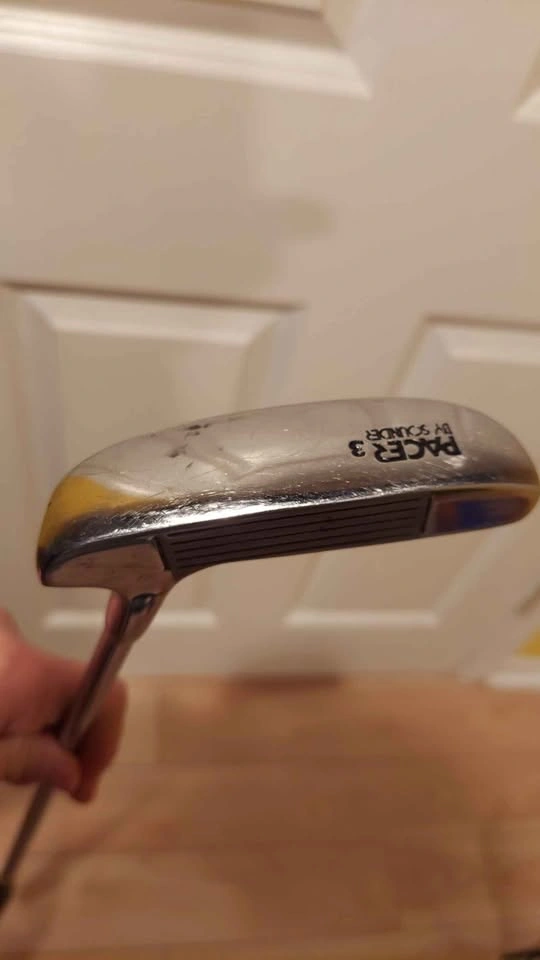 Pacer 3 By Sounder Vintage Flange Blade Golf Putter - photo 2