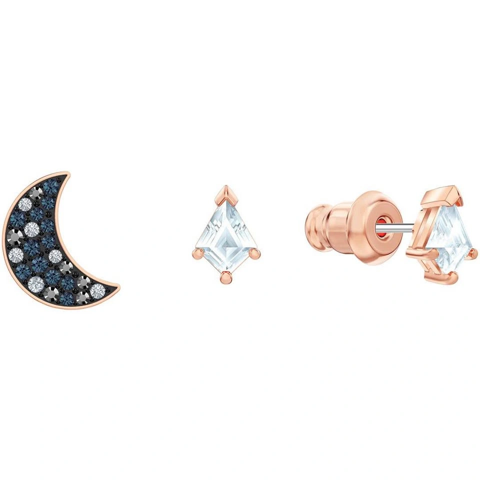Swarovski Moon & Stars Stud Earrings - photo 4