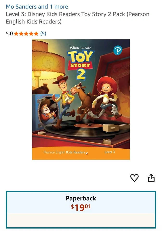 Toy Story 2 Children's Book - Read Along - photo 3