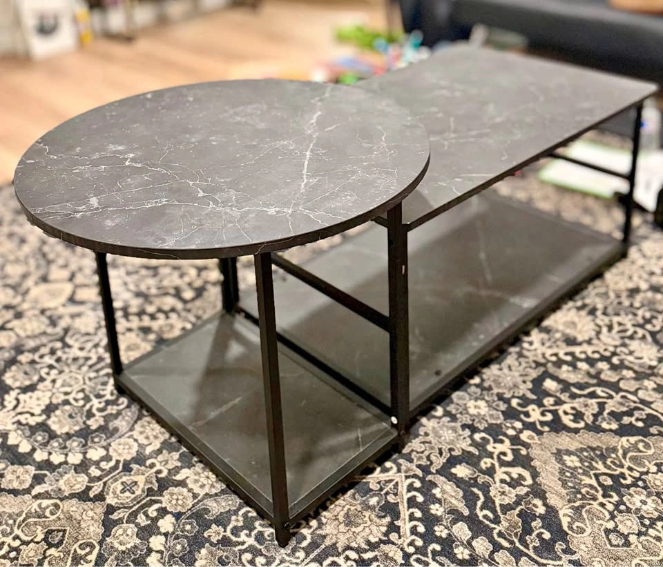 Living Room 2 in 1 Detachable Small Centre table Set with Storag