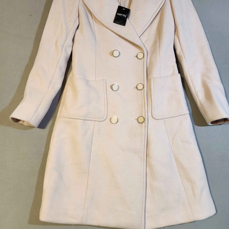 NWT Ever New Melbourne Wool Blend Peacoat Jacket Size 4 - photo 3