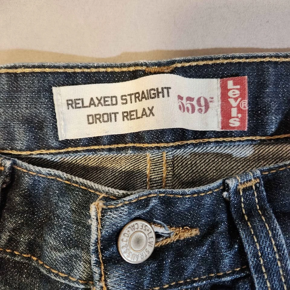 Y2K Levi's 559 Relaxed Straight Jeans 32x32 - photo 2
