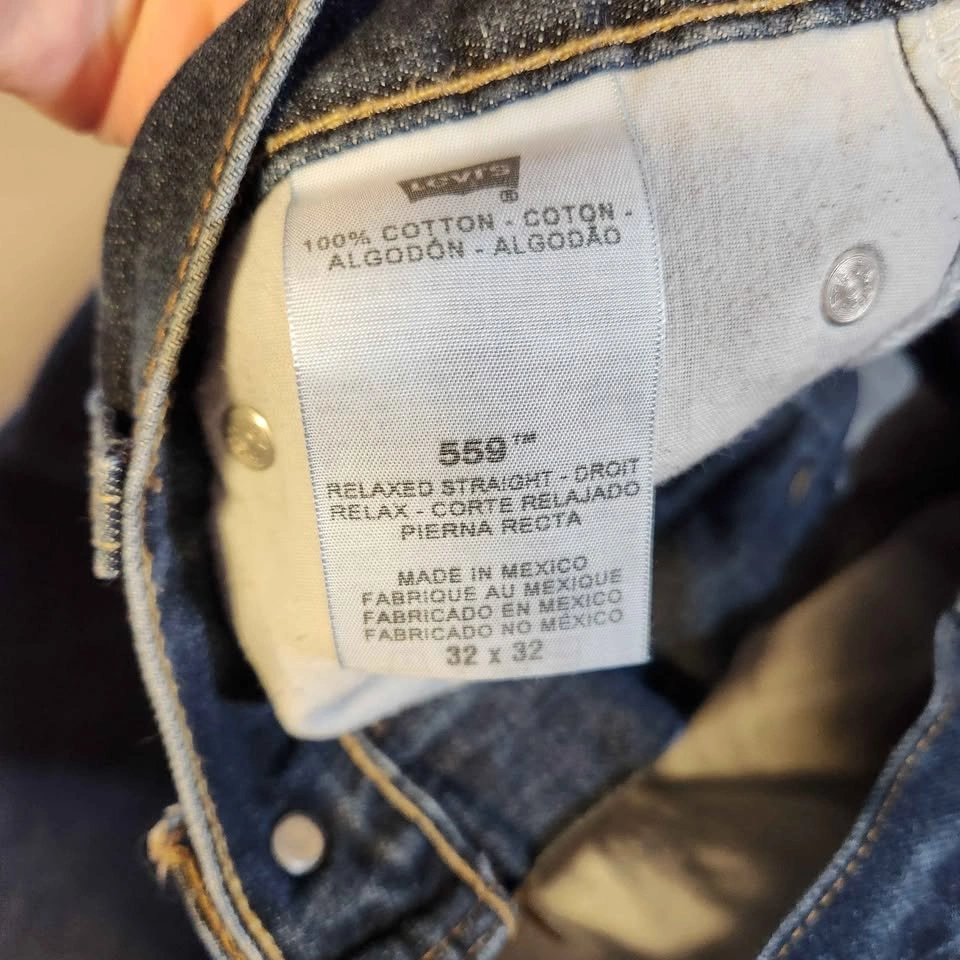 Y2K Levi's 559 Relaxed Straight Jeans 32x32 - photo 4