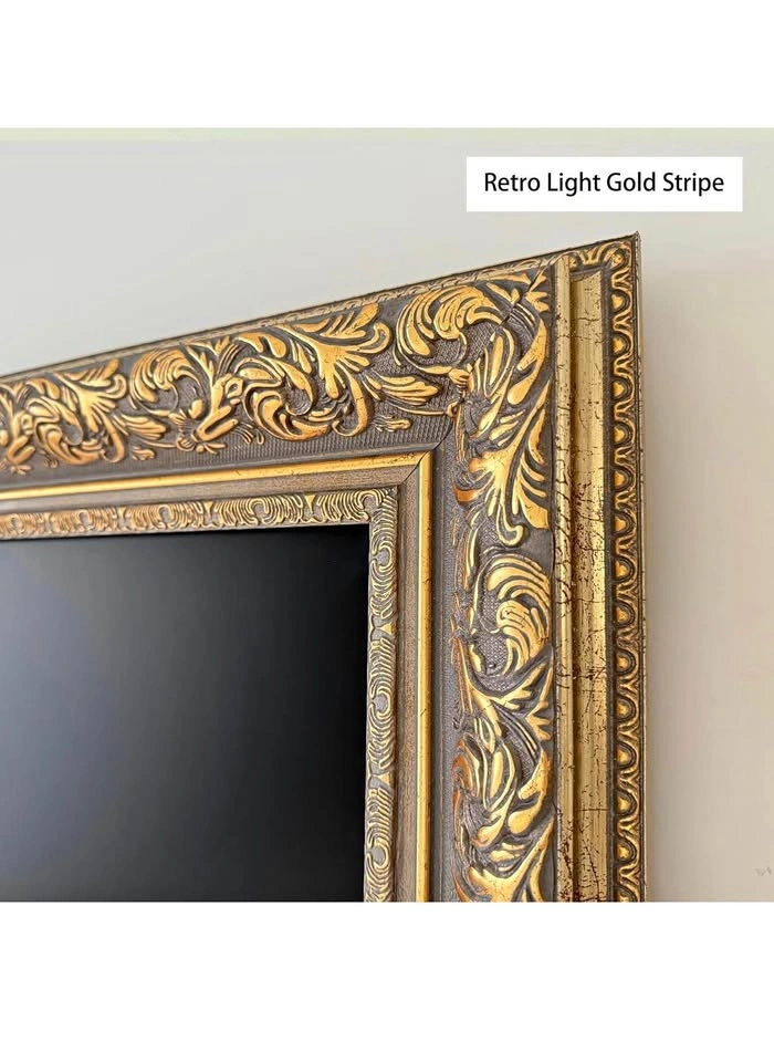 Retro Gold Stripe Samsung TV Frame - 85"
