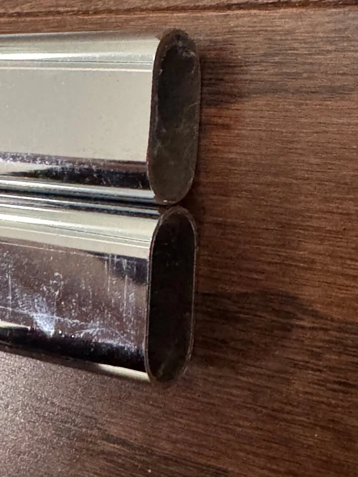 2 Chrome Closet Rods + Brackets 56" & 51" – Closet Hardware⚽️ - photo 3