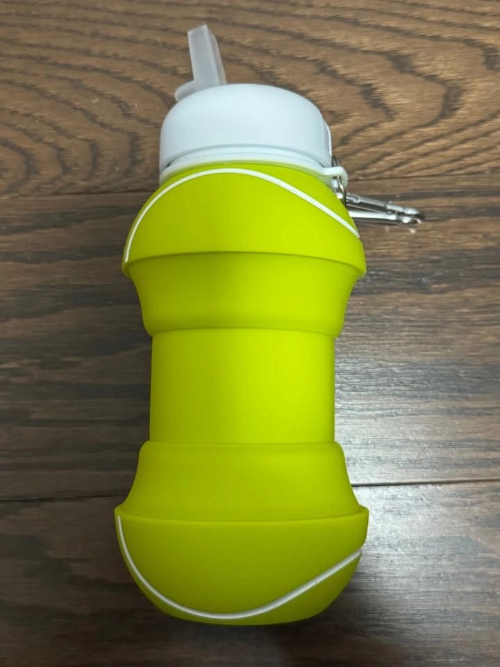 Collapsible Silicone Water Bottle - 550ML - photo 3