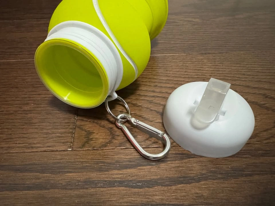 Collapsible Silicone Water Bottle - 550ML - photo 5