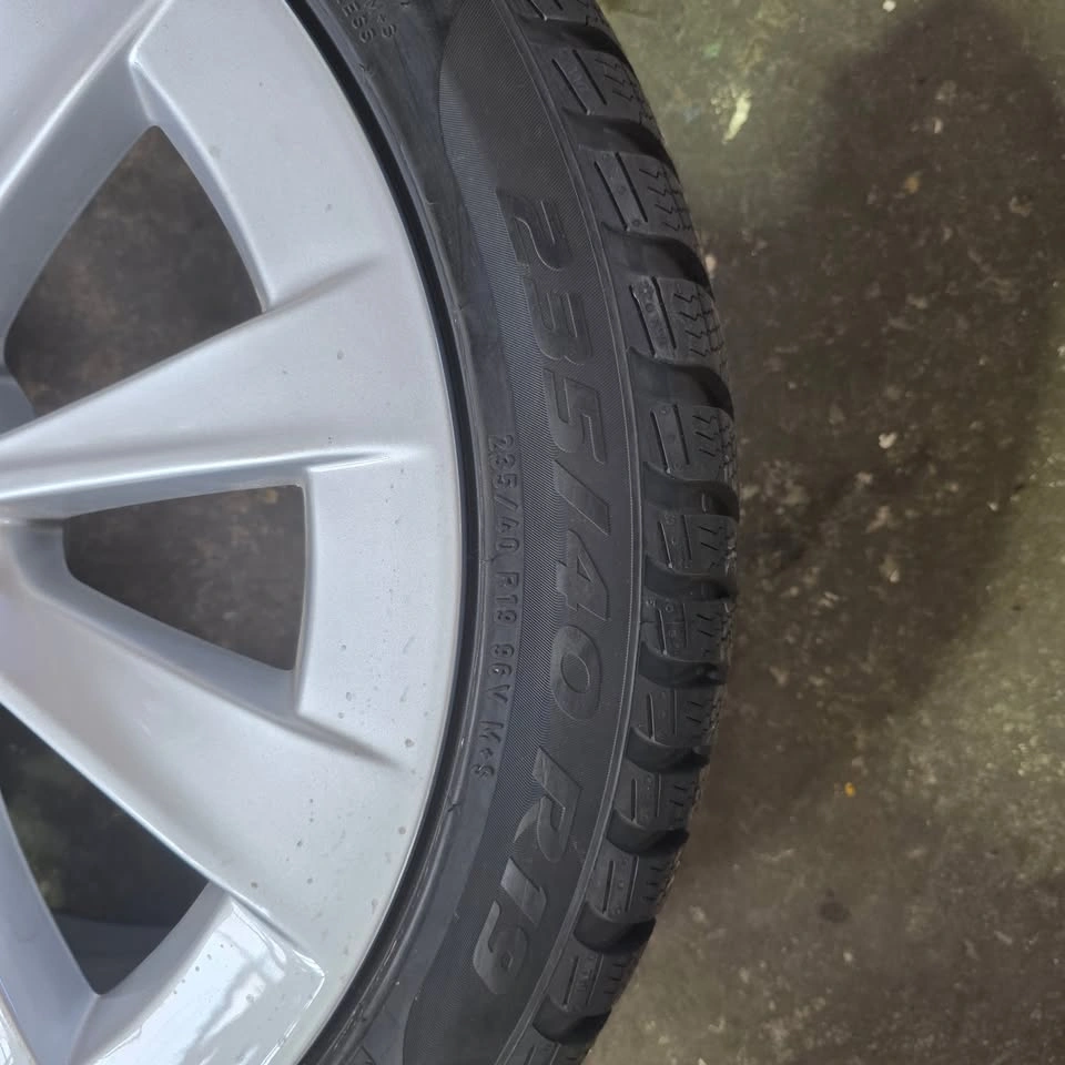 19 inch Tesla Model 3 Rims w/ Pirelli Winter Tires & TPMS - photo 5