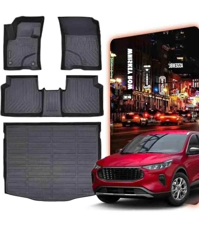 Floor Mats For Ford Escape 2023-2024, Cargo Mat Floor Liner thumbnail