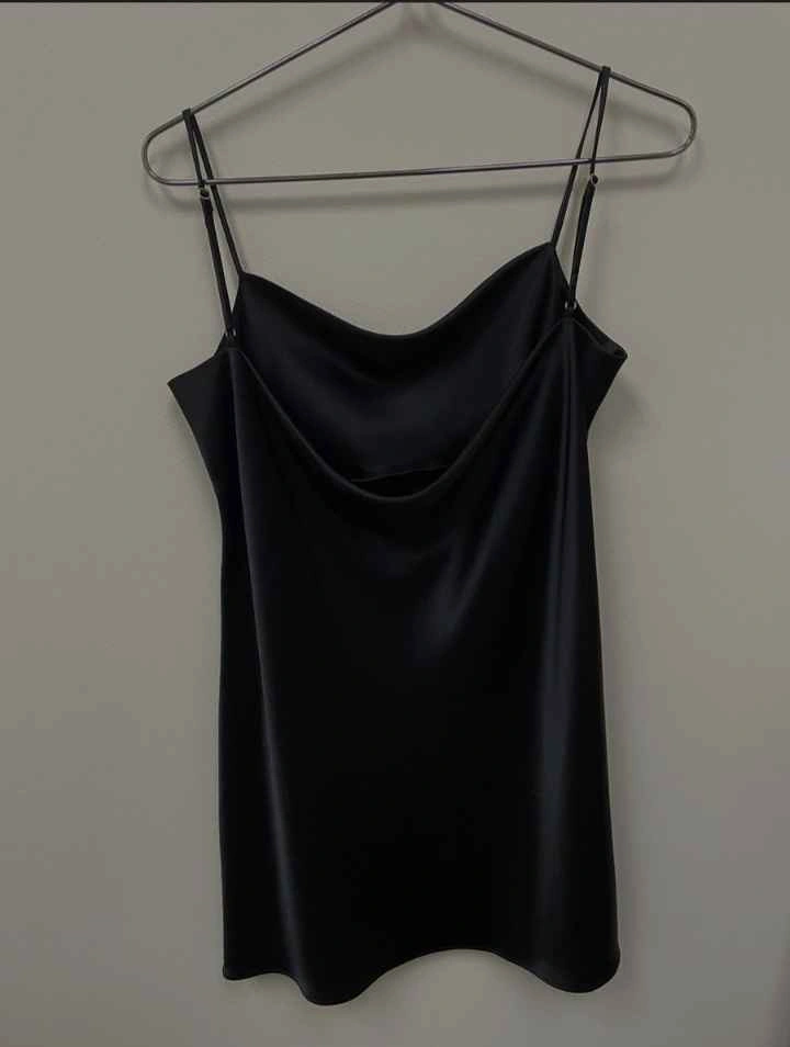 Babaton Black Slip Dress Size M - photo 3