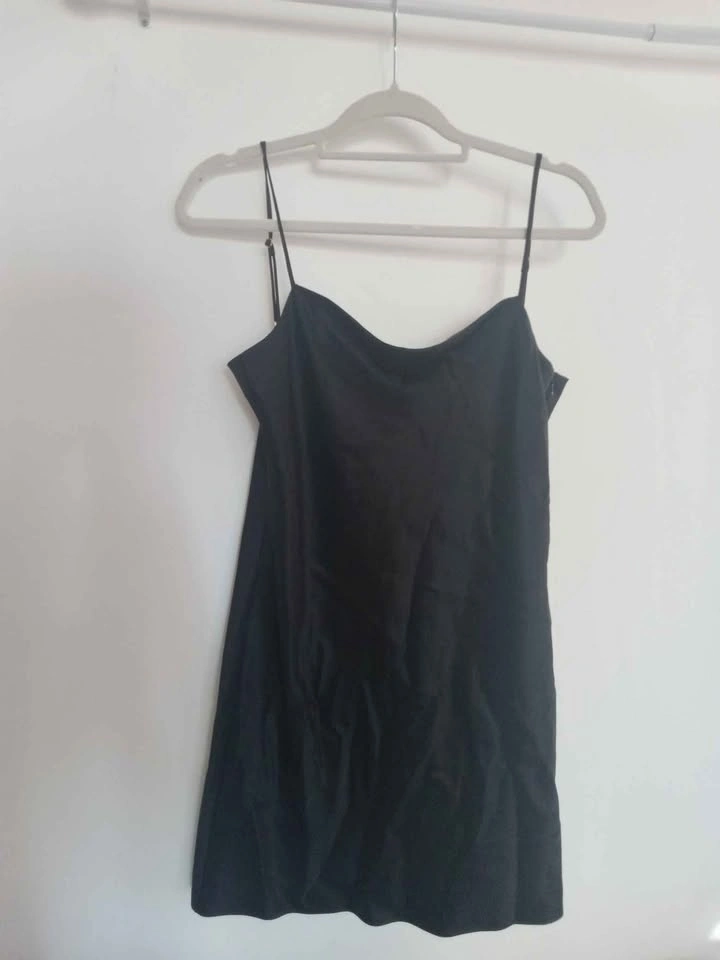 Babaton Black Slip Dress Size M - photo 5
