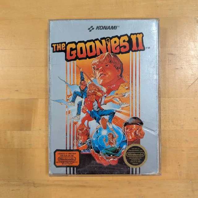 The Goonies 2 - Nintendo NES Game CIB thumbnail