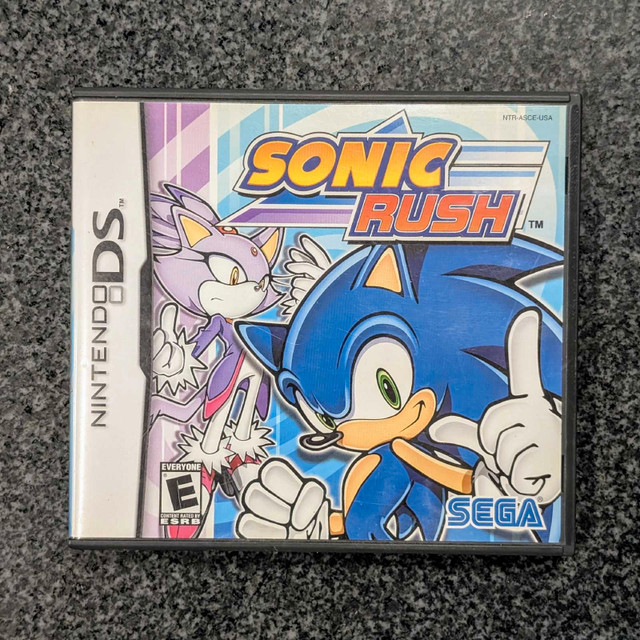 Sonic Rush - Nintendo DS Game CIB