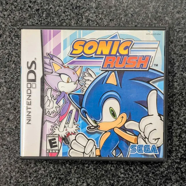 Sonic Rush - Nintendo DS Game CIB thumbnail