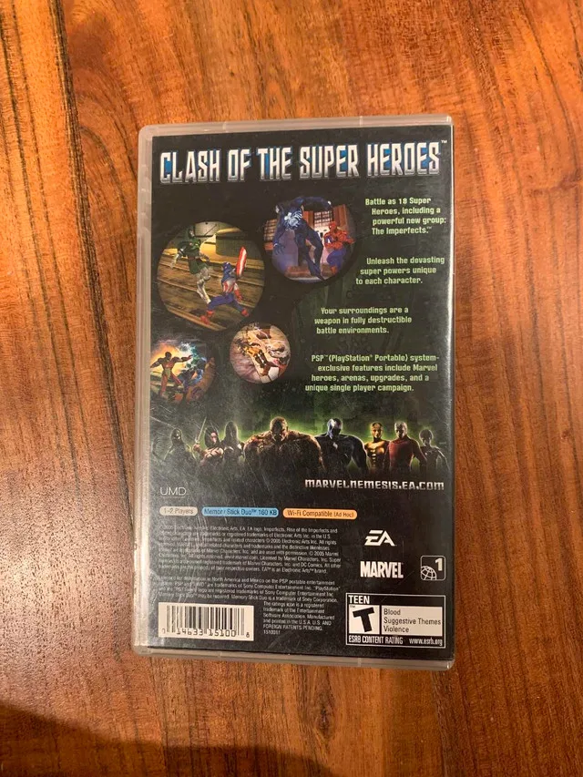 Sony PSP - Marvel Nemesis CIB image indicator(3)