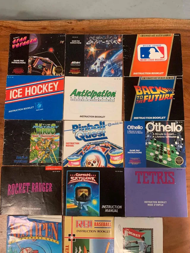Nintendo Game Manuals thumbnail
