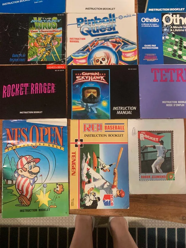 Nintendo Game Manuals image indicator(2)