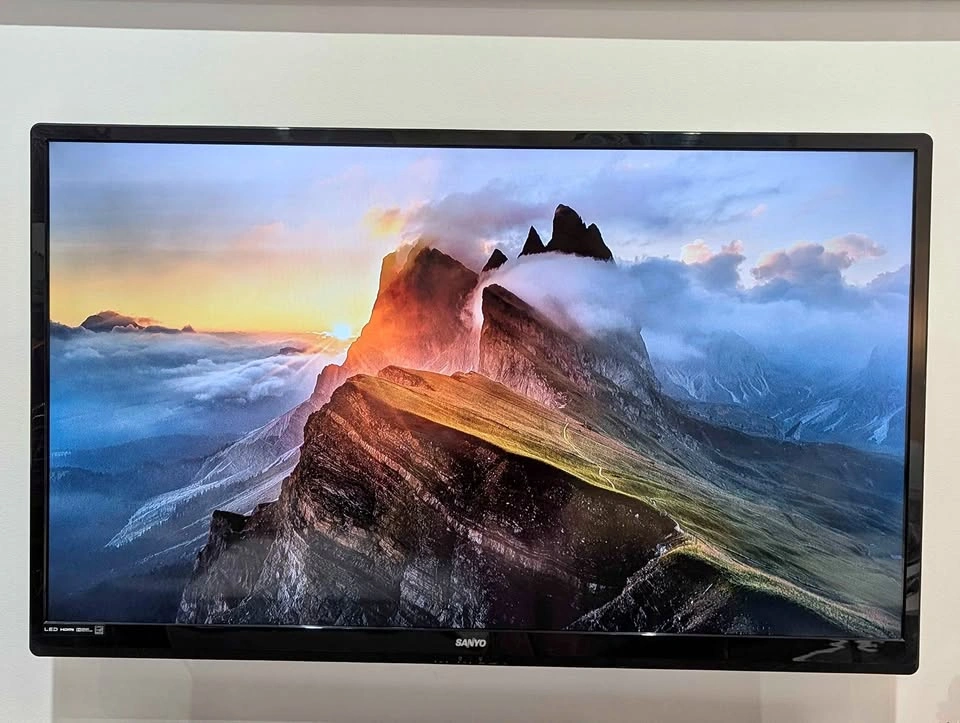 50” Sanyo LED TV + Wall Mount
