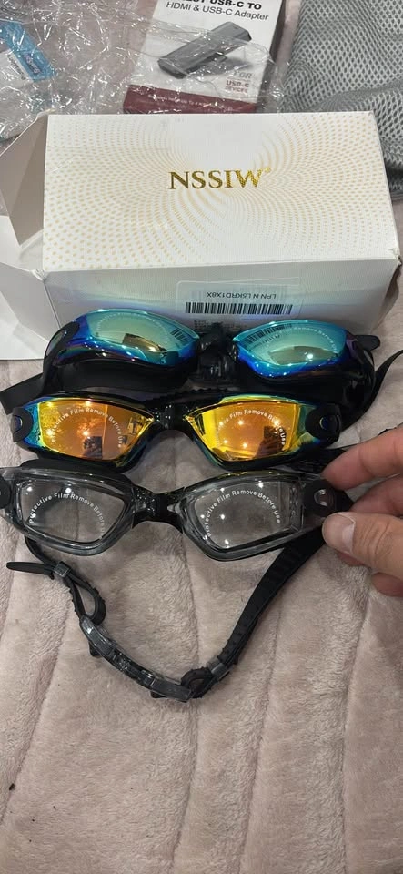 Brand New 3-Pack Professional Swim Goggles – Only $15! - photo 2