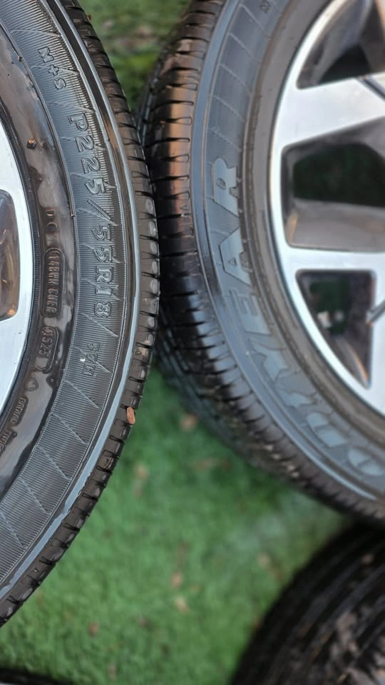 225/55/18 Goodyear Eagle All Season Tires - 95% Tread - photo 2