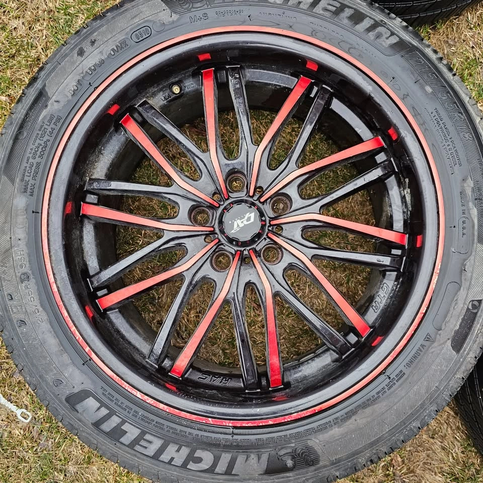 215/55/18 Michelin Tires w/ Dai Alloy Rims 5x114.3 - photo 3