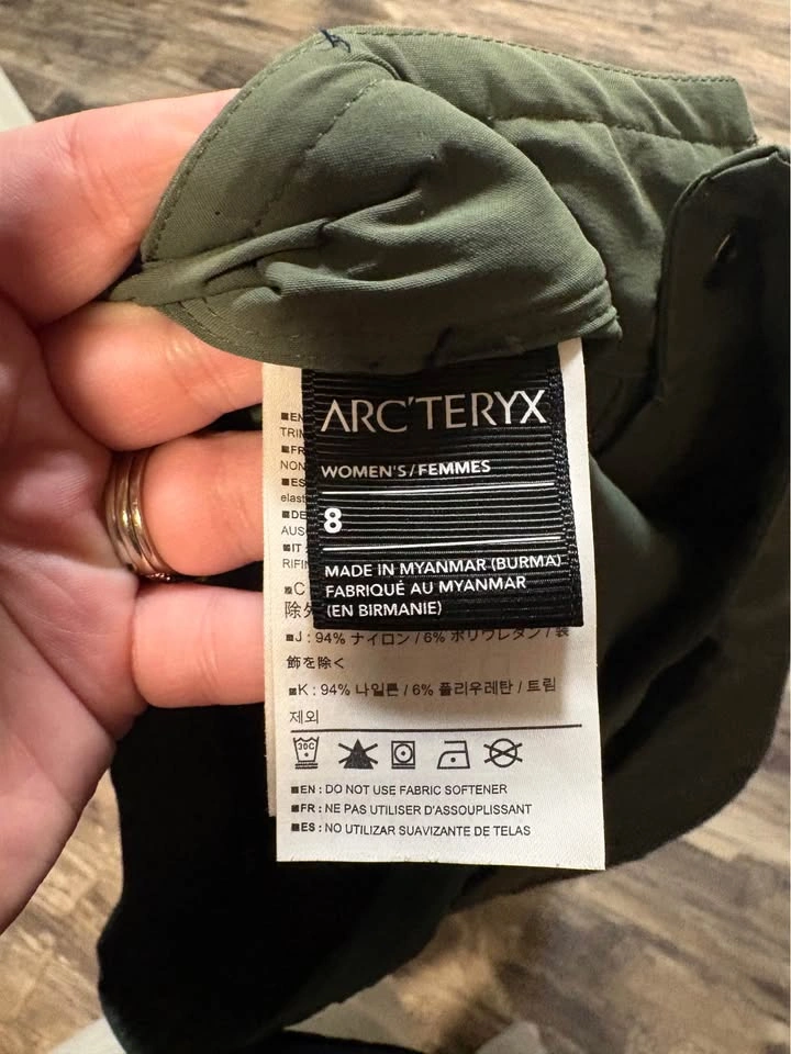 Arc'teryx Women's Hiking Pants Size 8 Green - photo 3
