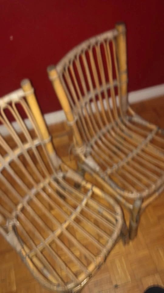 A pair of wicker chairs 2 - photo 4