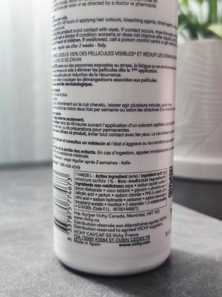 Anti Dandruff Shampoo Vichy Dercos - photo 3