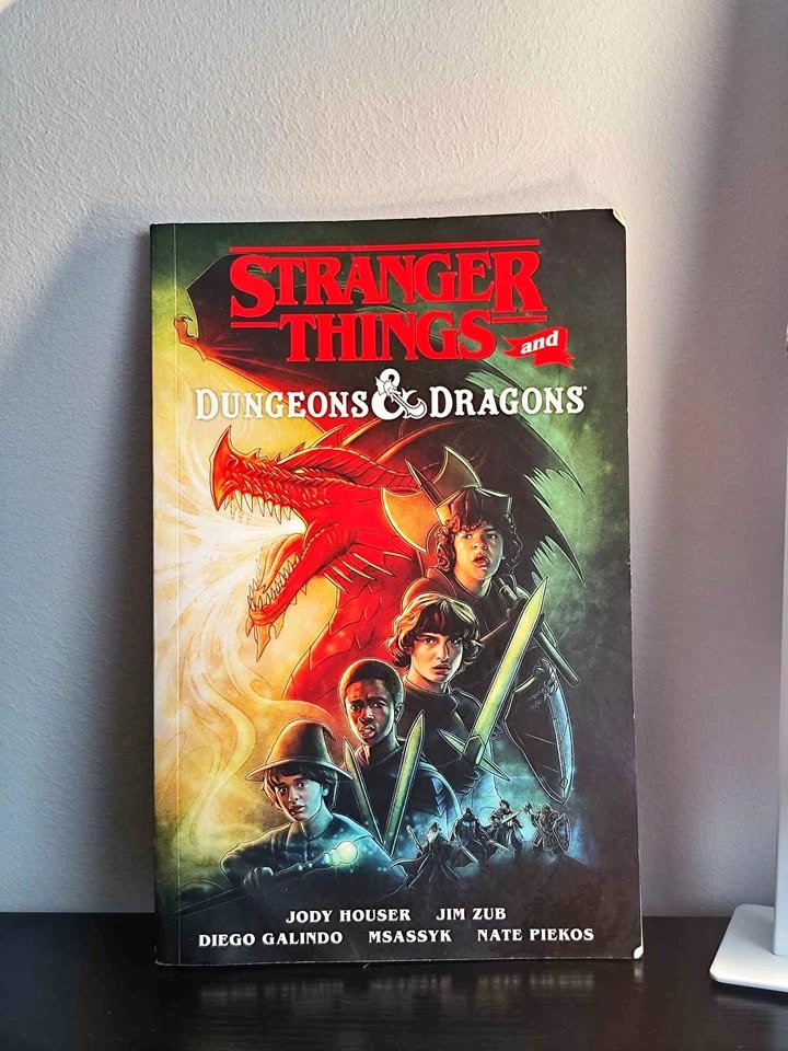 Stranger Things Dungeons and Dragons Comic