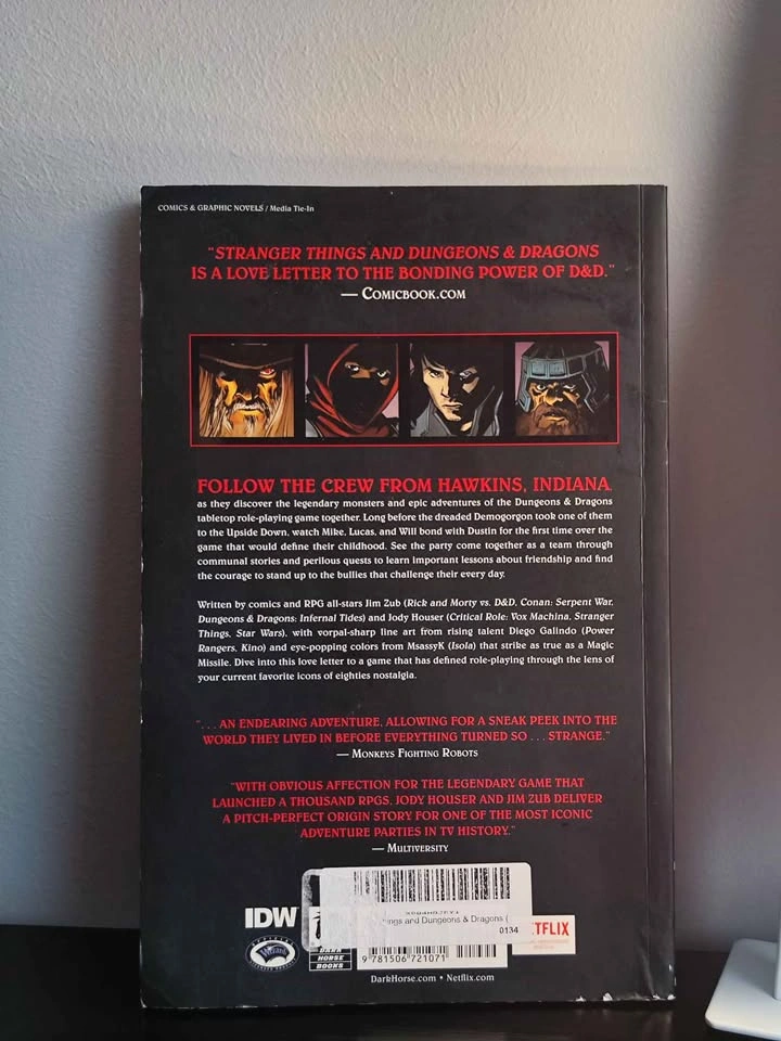 Stranger Things Dungeons and Dragons Comic - photo 2
