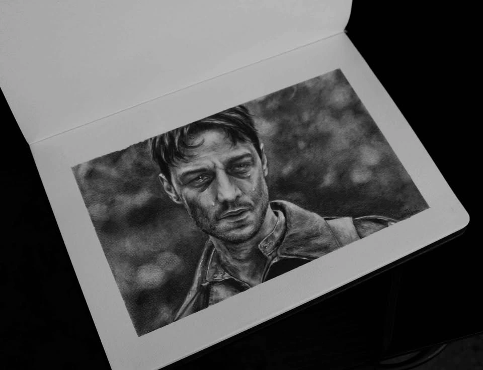 Commission Graphite Portrait - photo 4