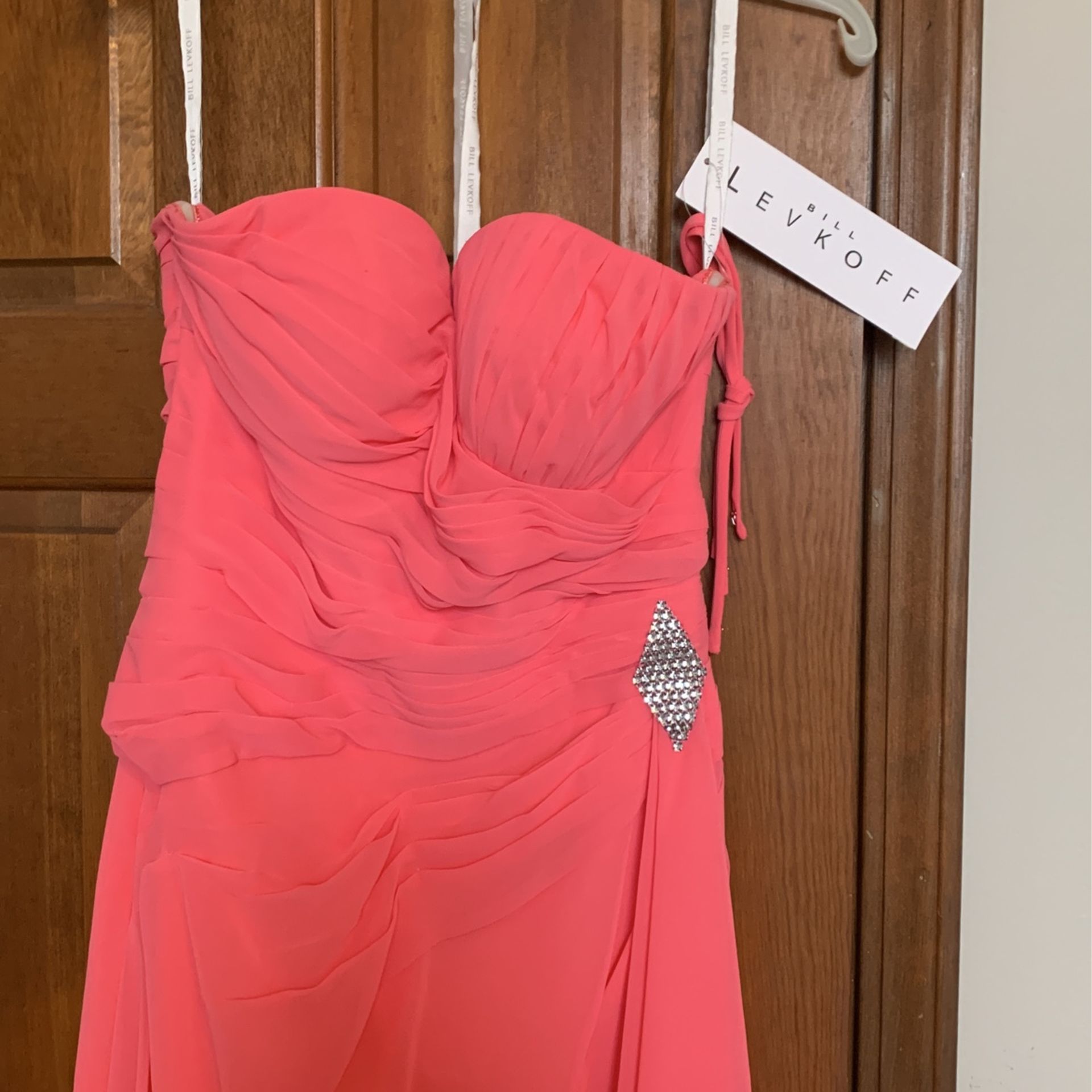 New Coral Prom dress