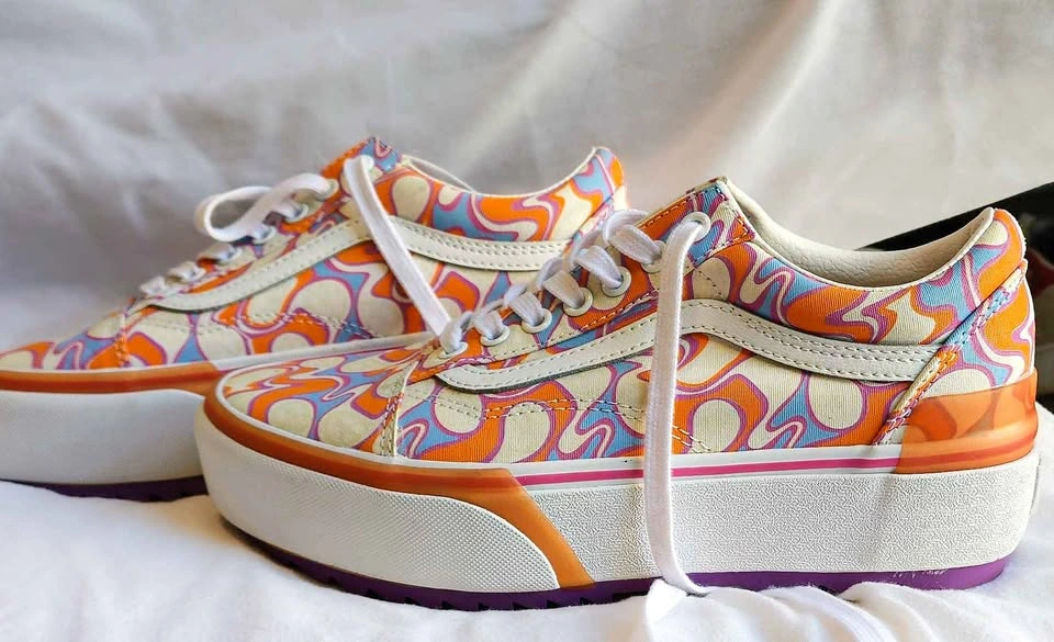 UV Ink Old Skool Stacked Vans — Discontinued — New — NWOT 👟 - photo 2