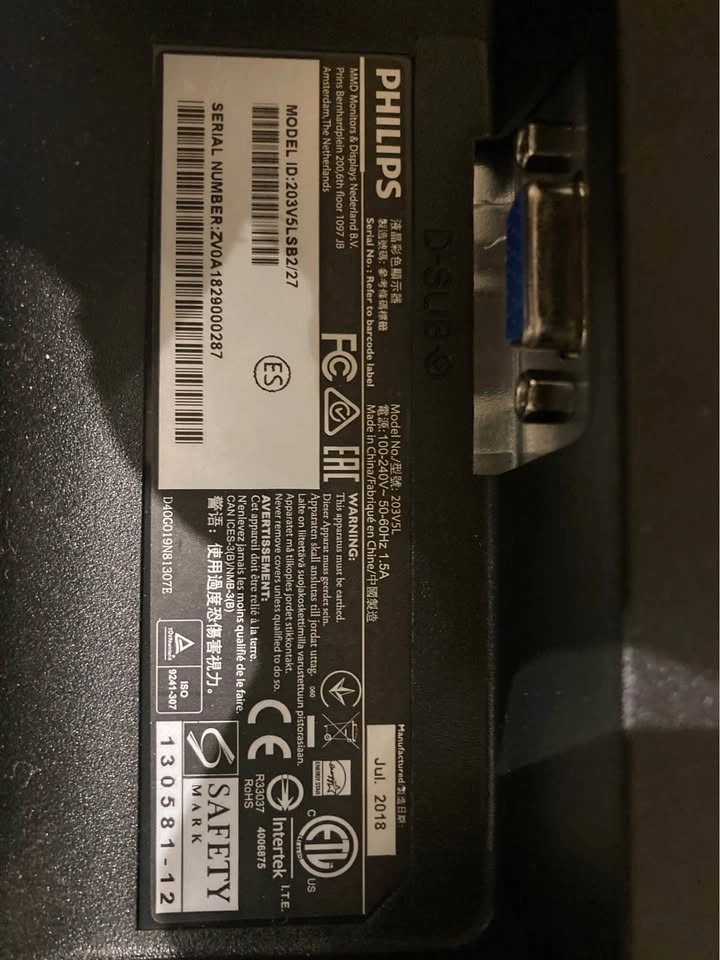 Philips LCD Monitor 19.5 inch - photo 2