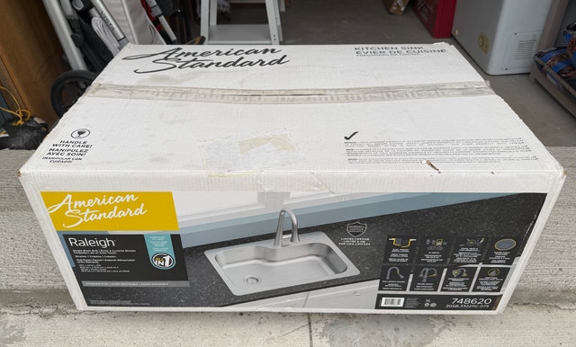 BNIB Stainless Steel Kitchen Sink by American Standard - photo 4