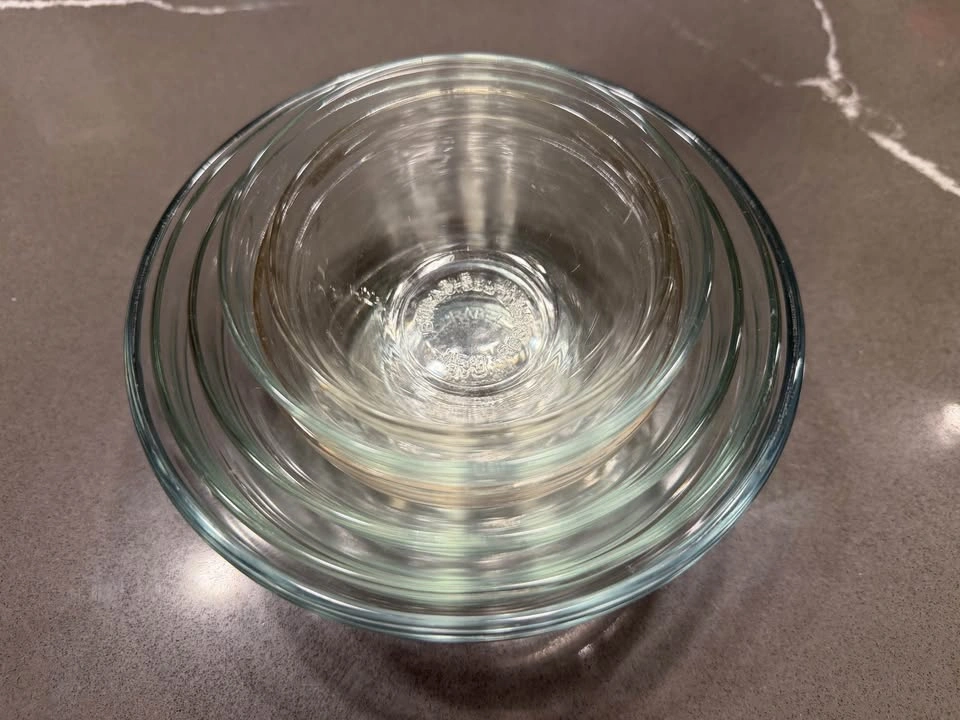 Set of 6 Glass Bowls - photo 2