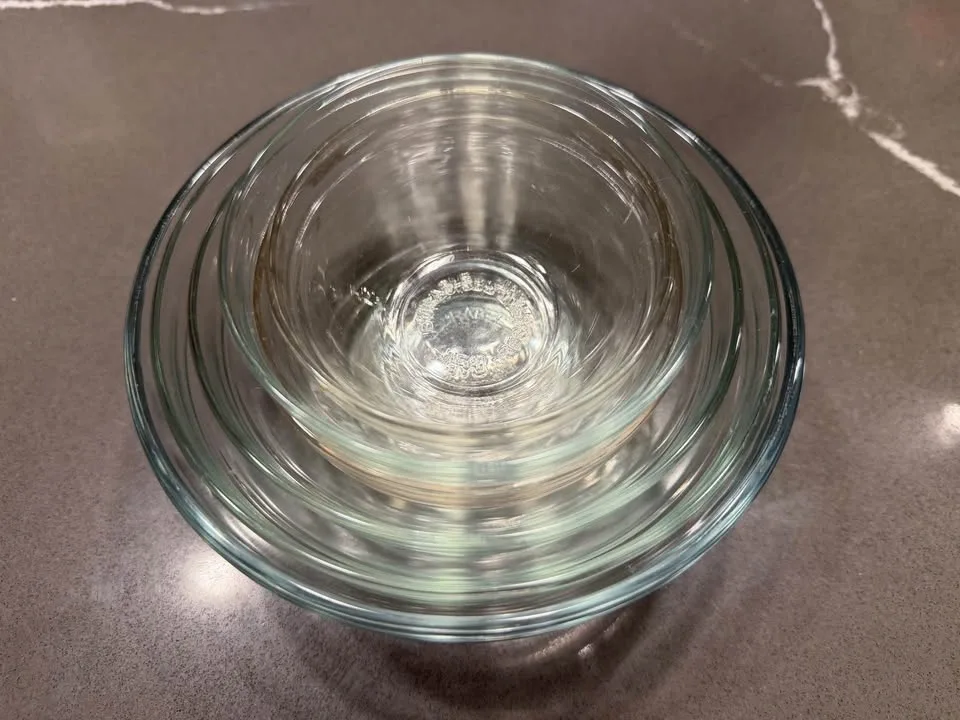 Set of 6 Glass Bowls - photo 2