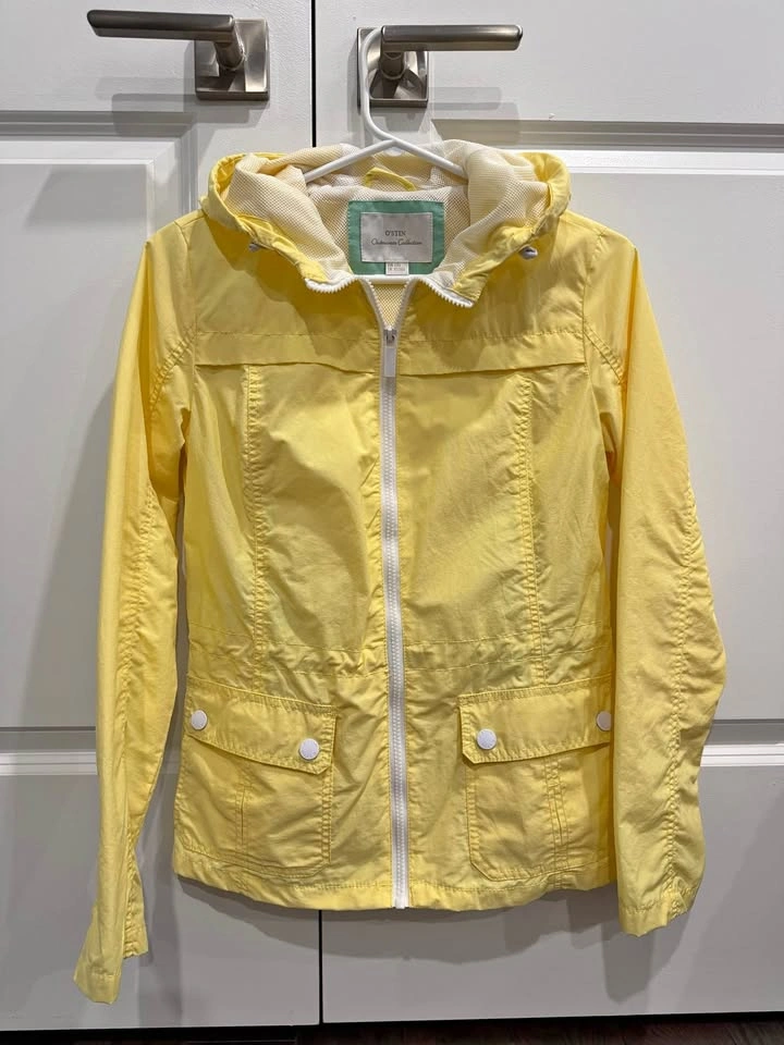 Women’s Yellow Water Repellent Jacket - XS