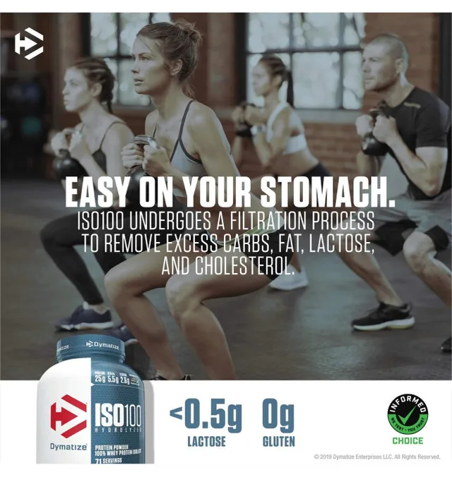 Dymatize ISO100 Hydrolyzed Whey Protein Isolate image indicator(6)