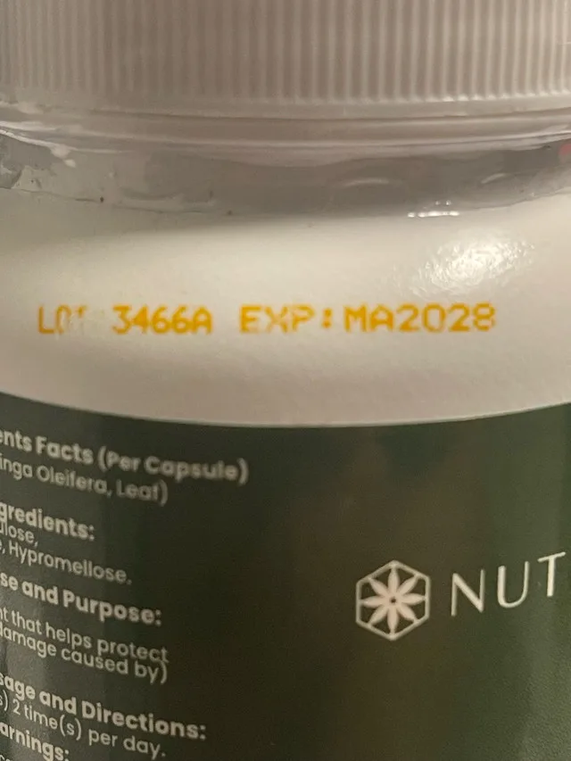 ORGANIC MORINGA LEAF Capsules 1200mg High Potency image indicator(3)