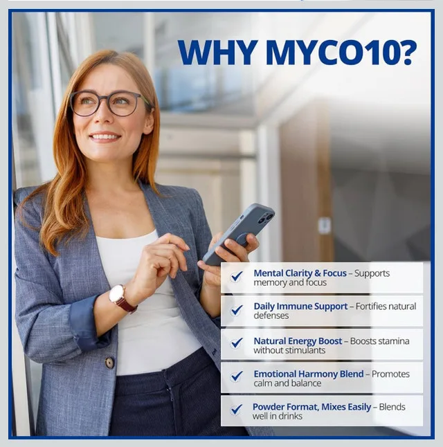 CanPrev Myco10 Mushroom Complex 360g Powder image indicator(6)